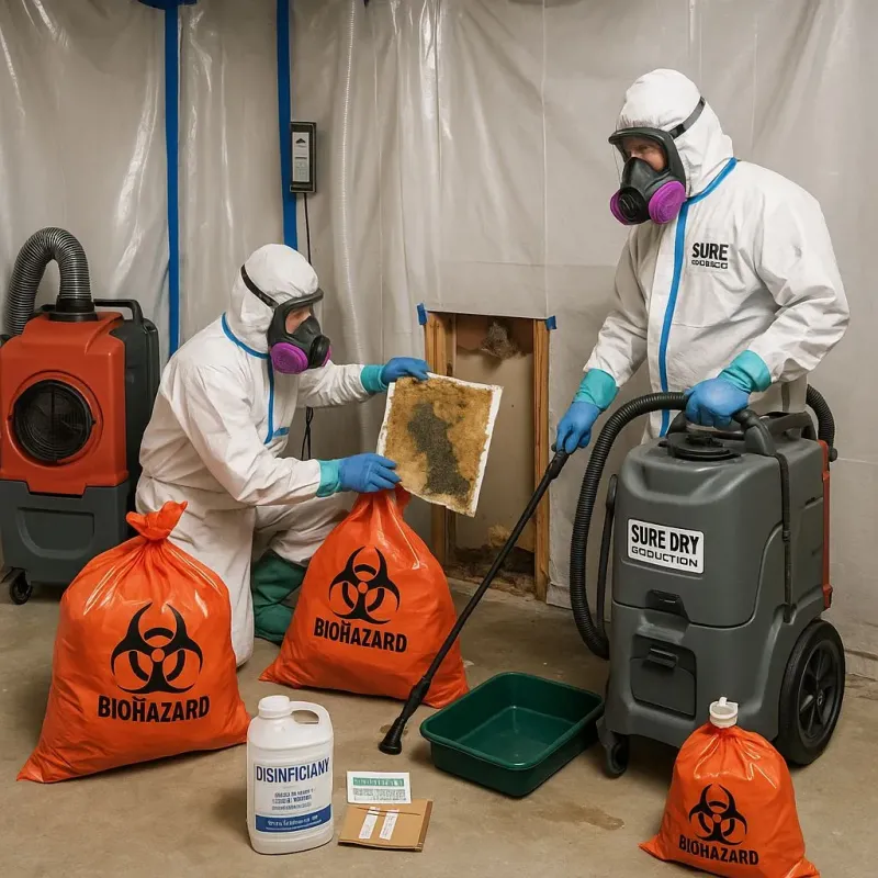 Contaminated Water Handling Protocols process in Franklin, NH